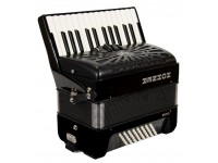 Hohner Bravo II 48 Black silent key Hohner Bravo II 48 Black silent key